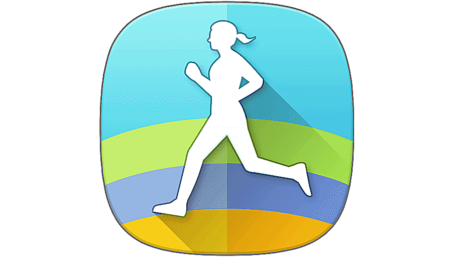 png clipart samsung health samsung galaxy fitness app android fitness app blue logo