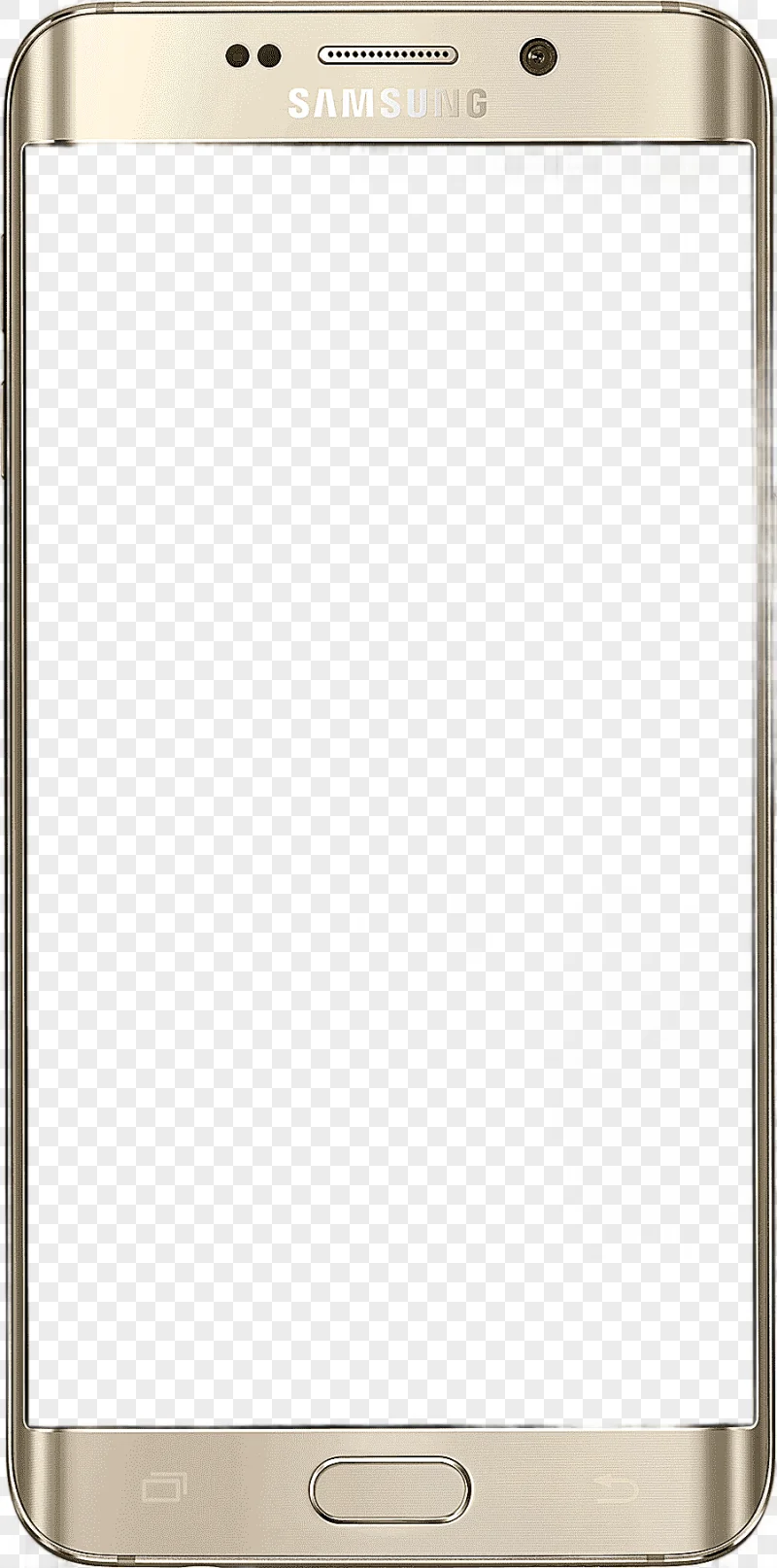 png clipart samsung mobile phone golden border golden samsung