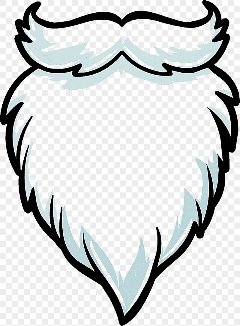 png clipart santa claus beard santa miscellaneous white