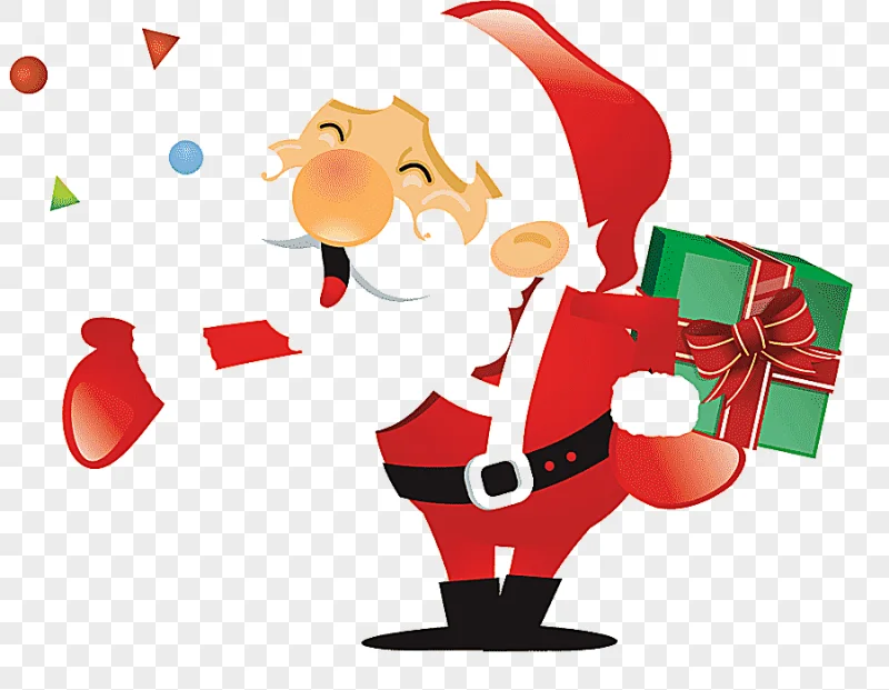png clipart santa claus cartoon animation clause holidays christmas decoration