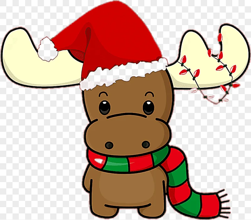 png clipart santa claus christmas decoration moose christmas ornament cartoon christmas re