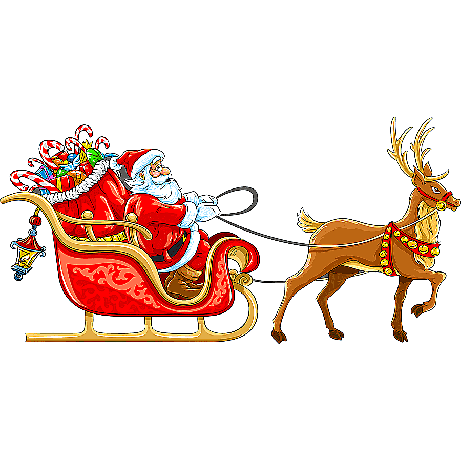 png clipart santa claus christmas decoration sled santa sleigh mammal holidays