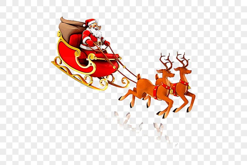 png clipart santa claus christmas gift sled santa sled creative gifts antler christmas dec