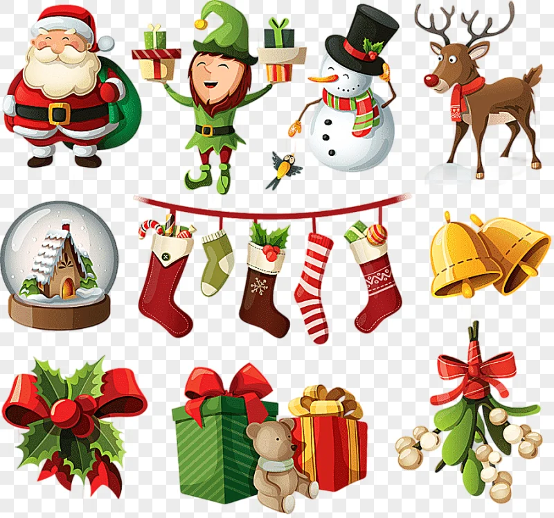 png clipart santa claus christmas ornament christmas tree christmas elements food christma