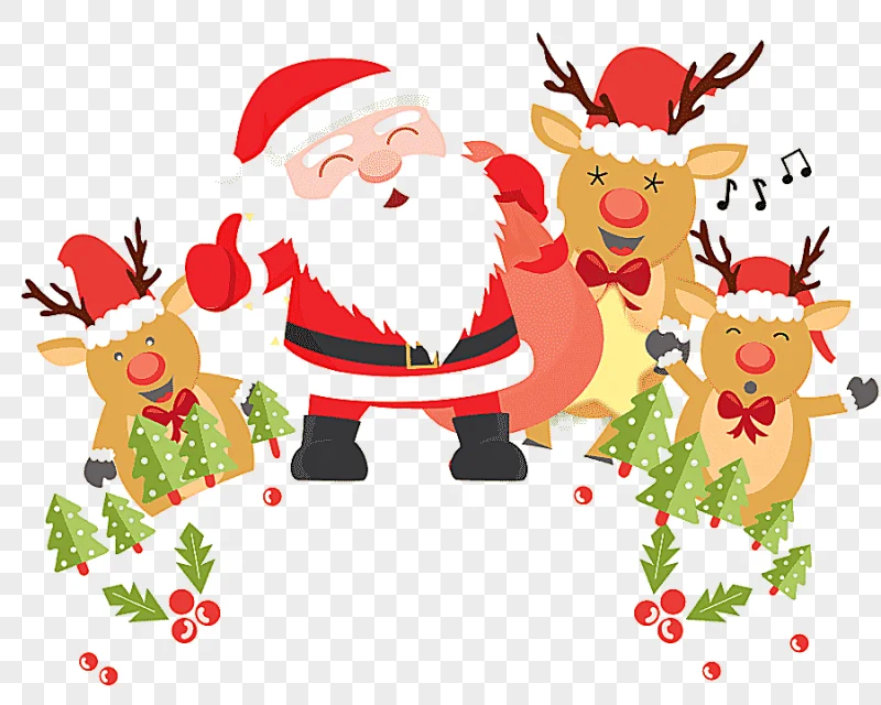 png clipart santa claus christmas ornament reindeer santa claus