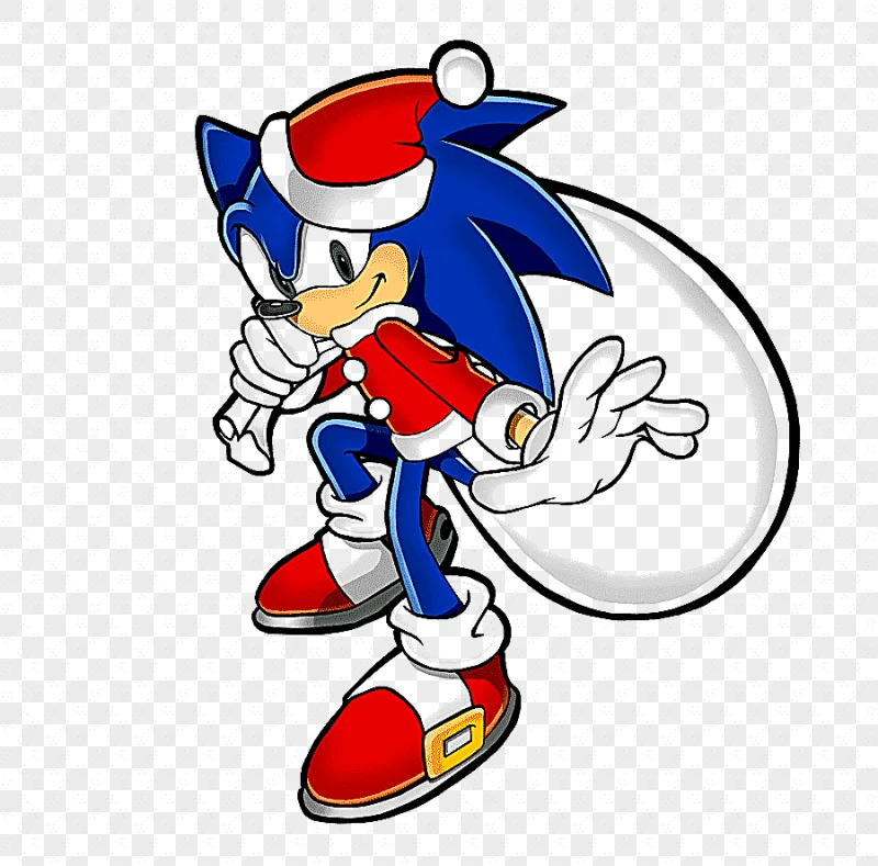 png clipart santa claus christmas santa suit sonic the hedgehog knuckles the echidna santa