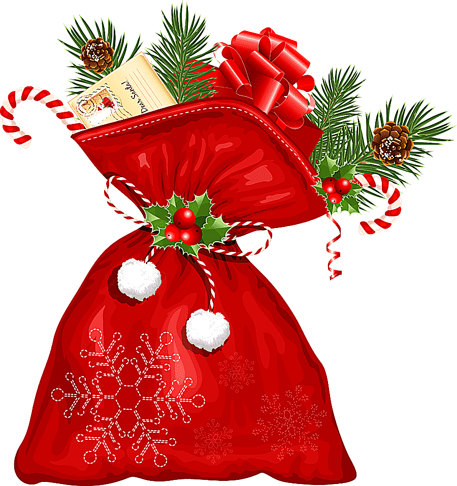 png clipart santa claus christmas scalable graphics large christmas santa bag christmas de