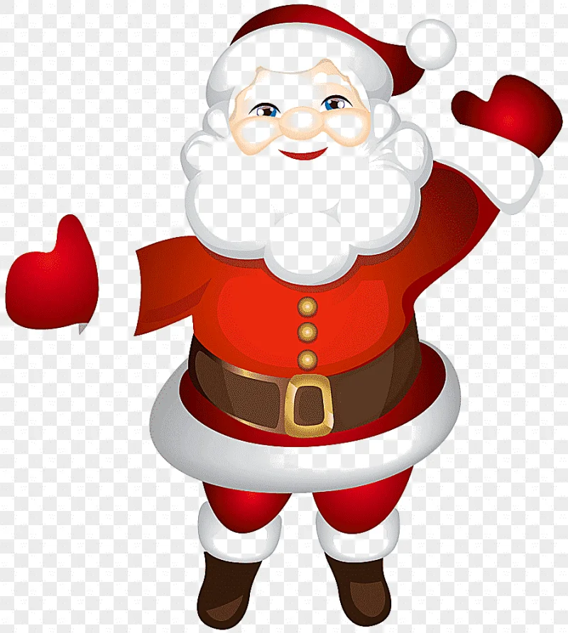 png clipart santa claus illustration santa claus father christmas santa claus cute hand ch