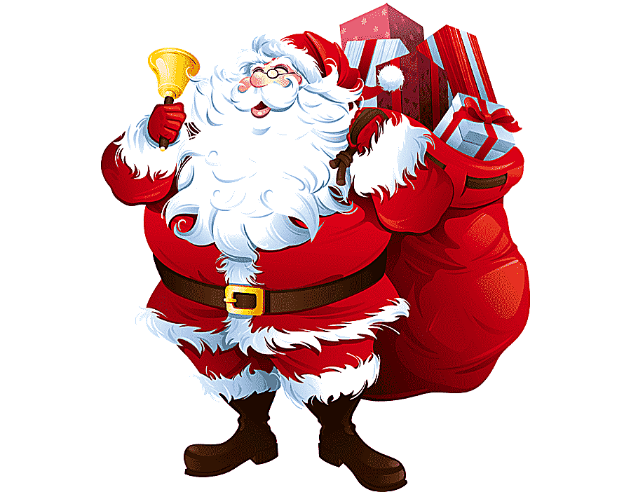 png clipart santa claus illustration santa claus santa claus with big bag christmas decora