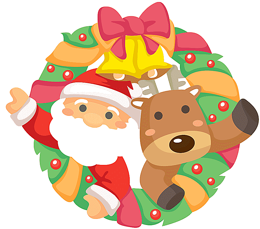 png clipart santa claus reindeer christmas cartoon santa claus food holidays