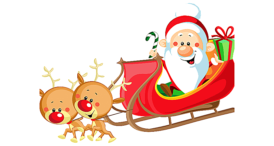 png clipart santa claus reindeer santa claus