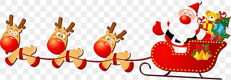 png clipart santa claus s reindeer santa claus s reindeer sled christmas santa sleigh food