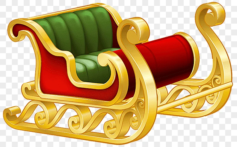 png clipart santa claus s reindeer sled santa sleigh furniture santa claus