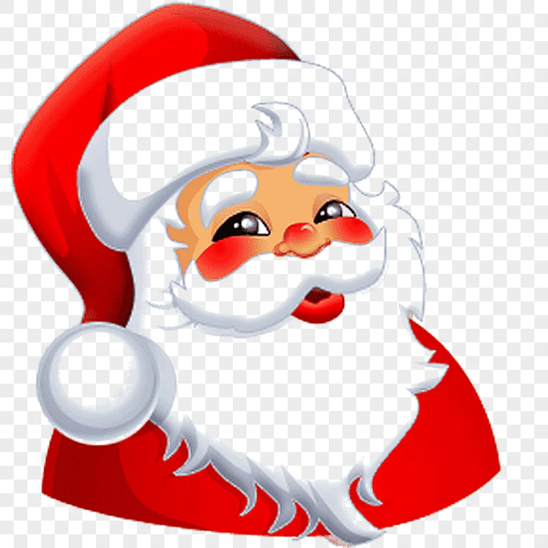 png clipart santa claus smiley face father xmas face smiley