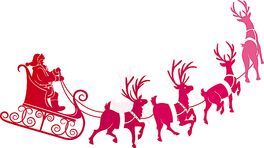 png clipart santa clauss reindeer rudolph santa clauss reindeer santa claus riding a sleig