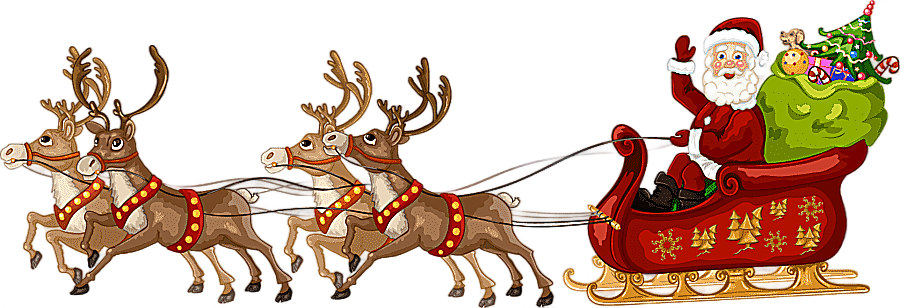png clipart santa clauss reindeer santa clauss reindeer sled illustration cartoon santa cl