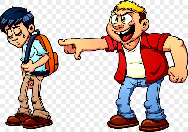 png clipart school bullying cartoon stop school s child hand