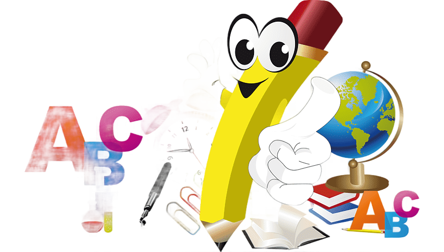png clipart school cartoon pencil illustration cartoon pencil cartoon character text