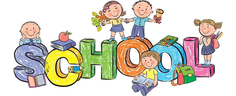 png clipart school student cartoon cute kids child text
