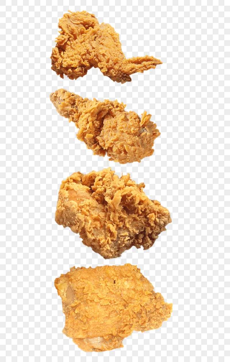 png clipart several fried chickens crispy fried chicken chicken nugget chicken fingers fri