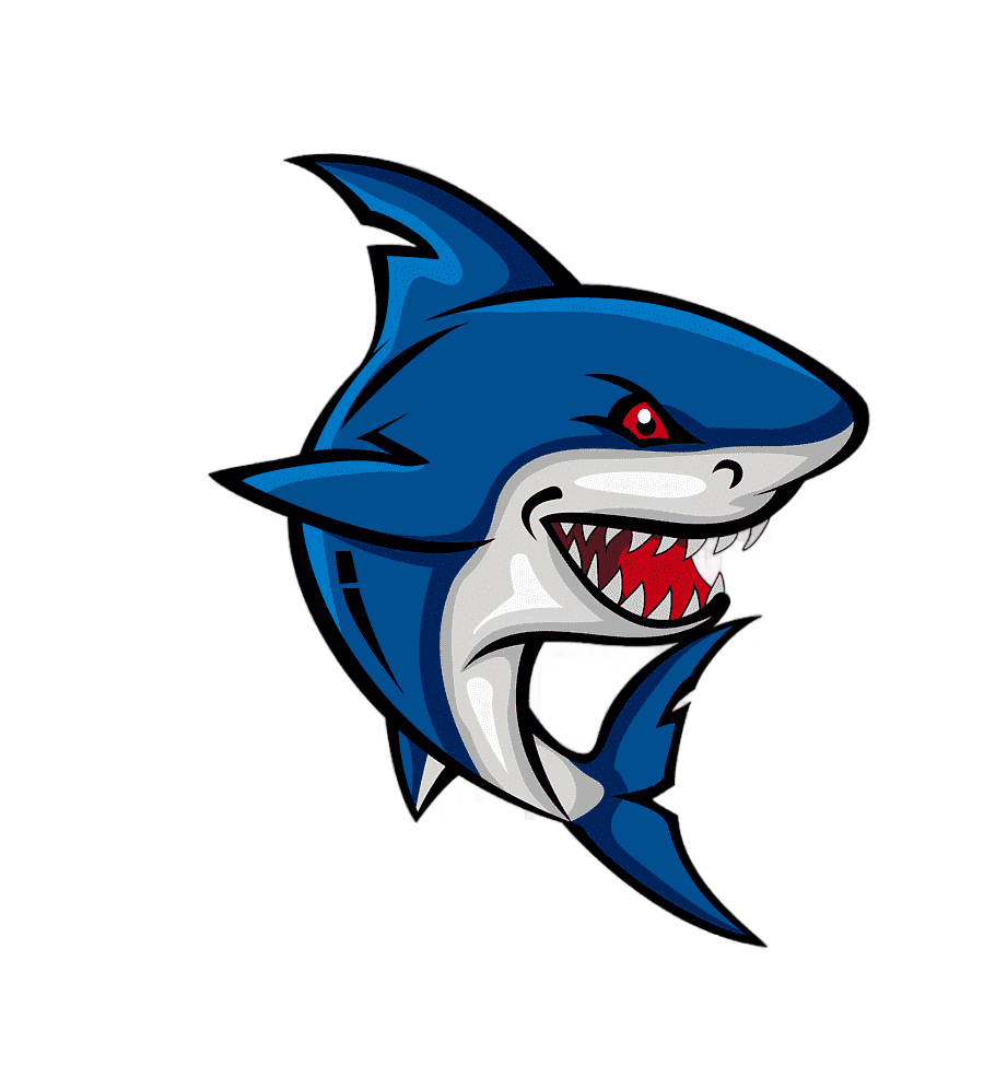 png clipart shark cartoon cartoon shark cartoon character blue