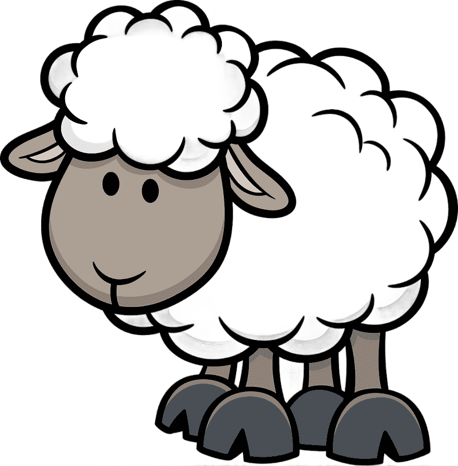 png clipart sheep cartoon illustration cartoon animals white sheep illustration cartoon ch