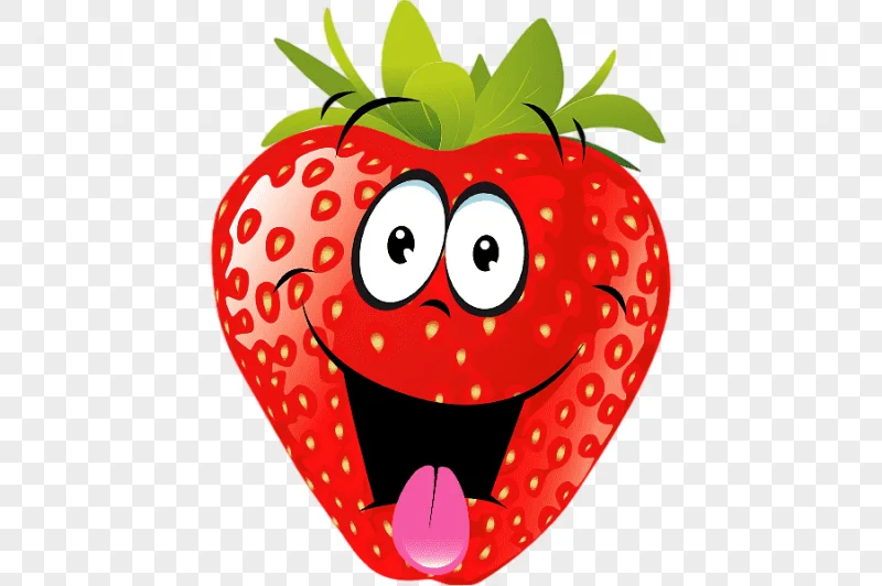 png clipart shortcake strawberry cartoon cartoon strawberry food strawberries