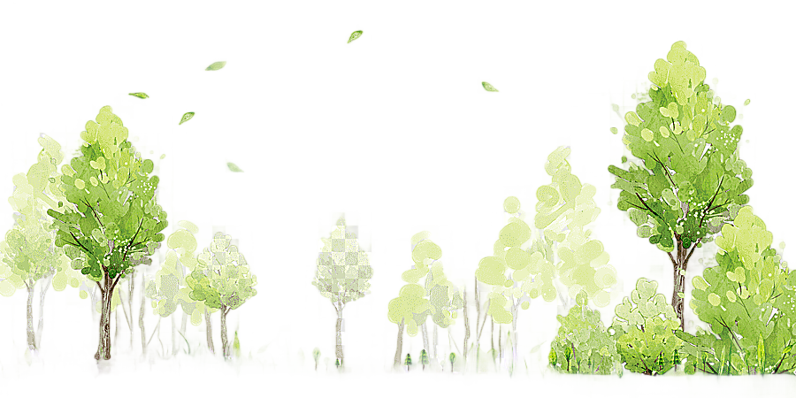 png clipart shulin district poster watercolor painting painted green landscape background