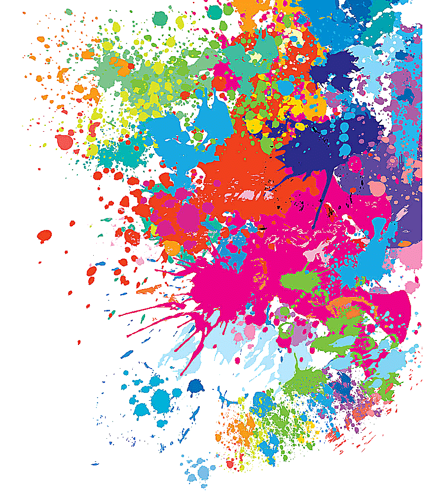 png clipart splash pattern multicolored abstract painting watercolor painting ink