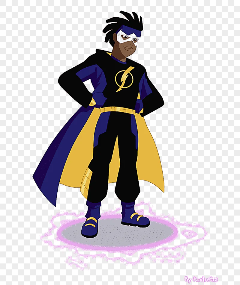 png clipart static cartoon network dc animated universe animation superhero shock purple c
