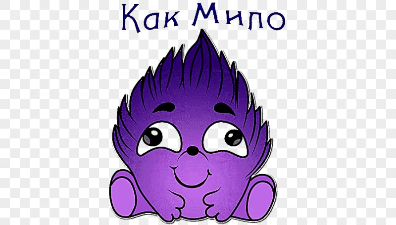 png clipart sticker telegram pusheen snout baby groot sticker purple face