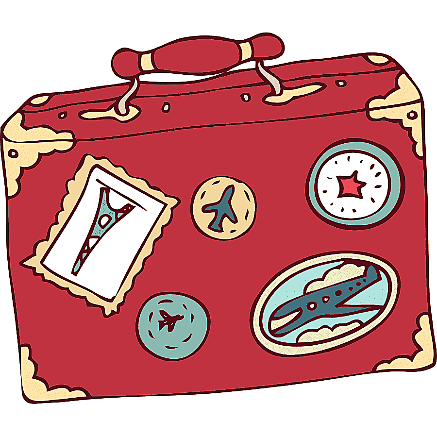 png clipart suitcase travel animation cartoon suitcase cartoon character cartoons