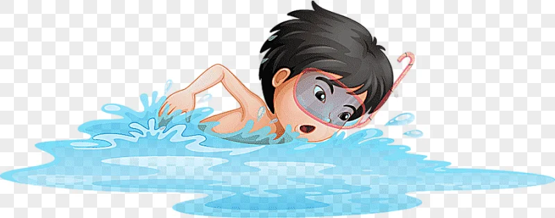 png clipart swimming child animation illustration cartoon children swimming cartoon charac