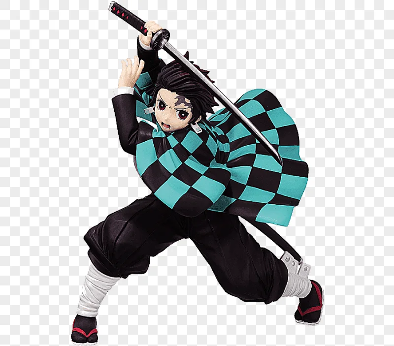 png clipart tanjiro kamado with sword demon slayer cartoons demon slayer anime series