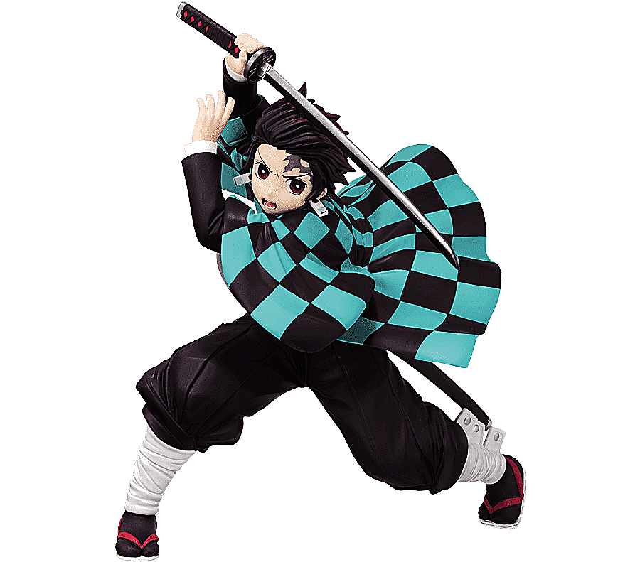 png clipart tanjiro kamado with sword demon slayer cartoons demon slayer anime series