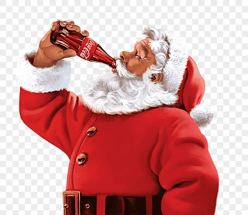 png clipart the coca cola company fizzy drinks santa claus santa s sleigh food fictional c