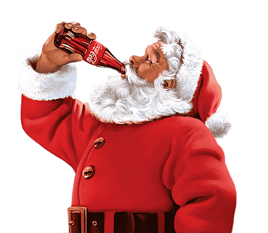 png clipart the coca cola company fizzy drinks santa claus santa s sleigh food fictional c