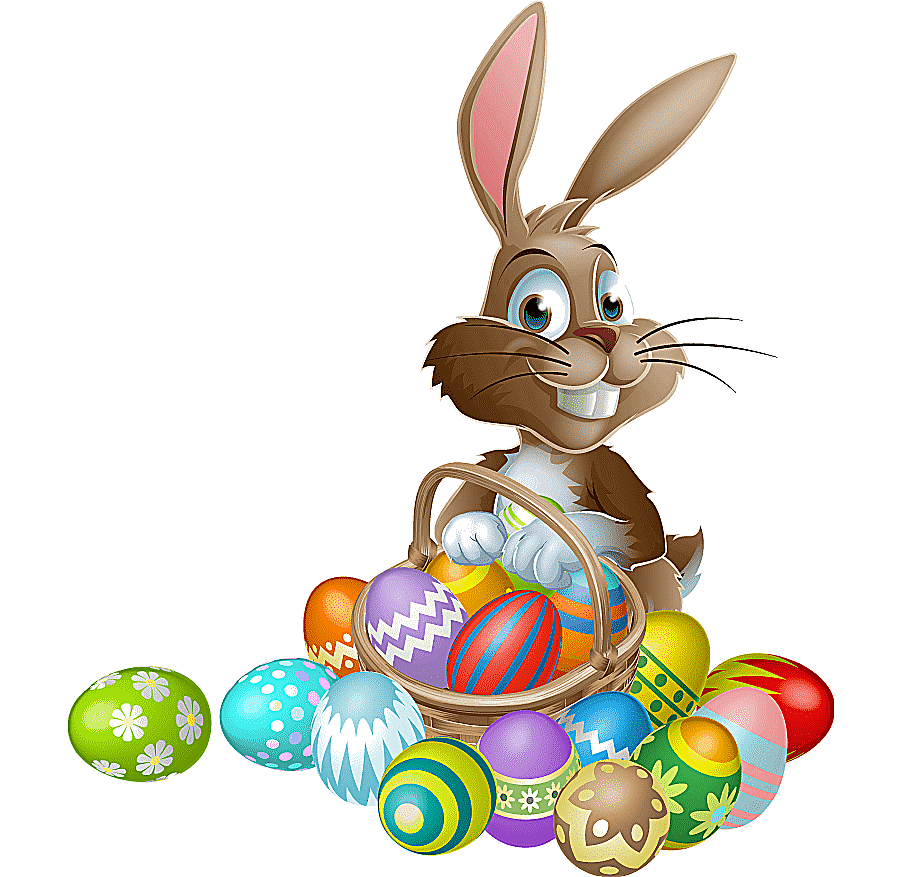 png clipart the easter bunny easter egg basket easter holidays easter egg