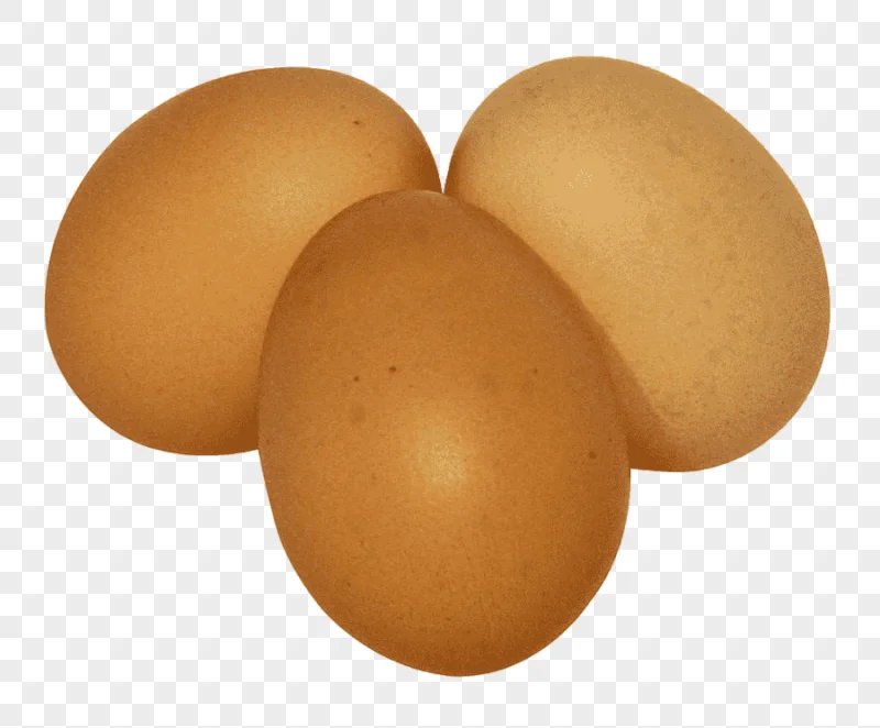 png clipart three brown eggs egg chicken eggs food chicken