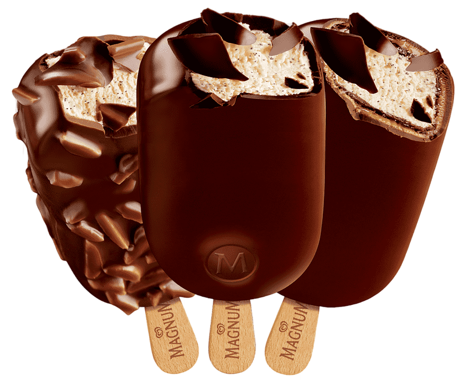 png clipart three magnum ice creams ice cream cones magnum ice cream bar ice cream s cream food