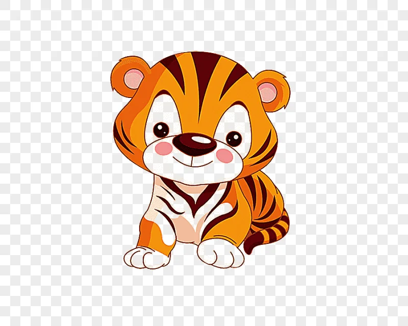 png clipart tiger cab illustration tiger animation child animal cartoon tiger cartoon char