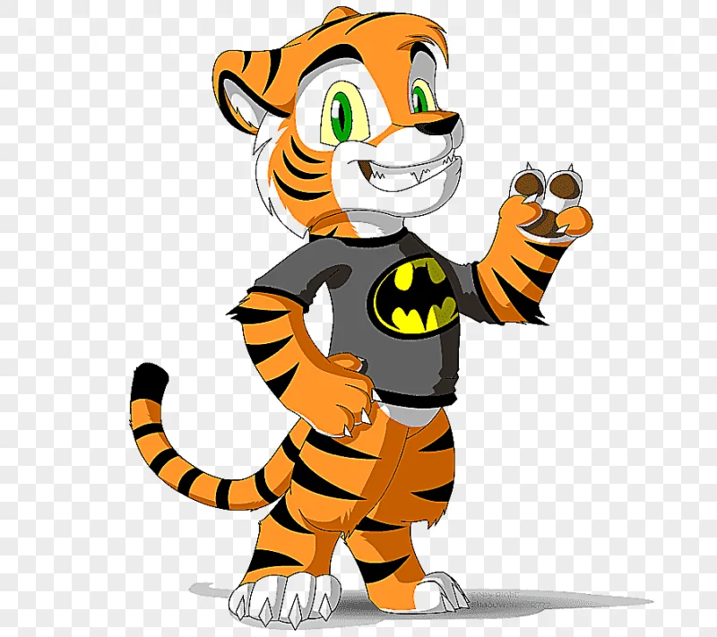 png clipart tiger cartoon drawing decorations animated gears turning comics mammal