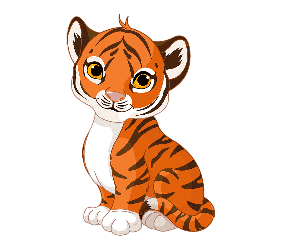 png clipart tiger cartoon enfant mammal animals