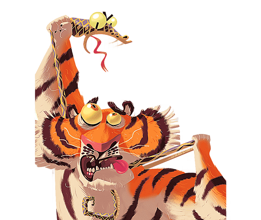 png clipart tiger deer chevrotain illustration mischievous tiger mammal animals