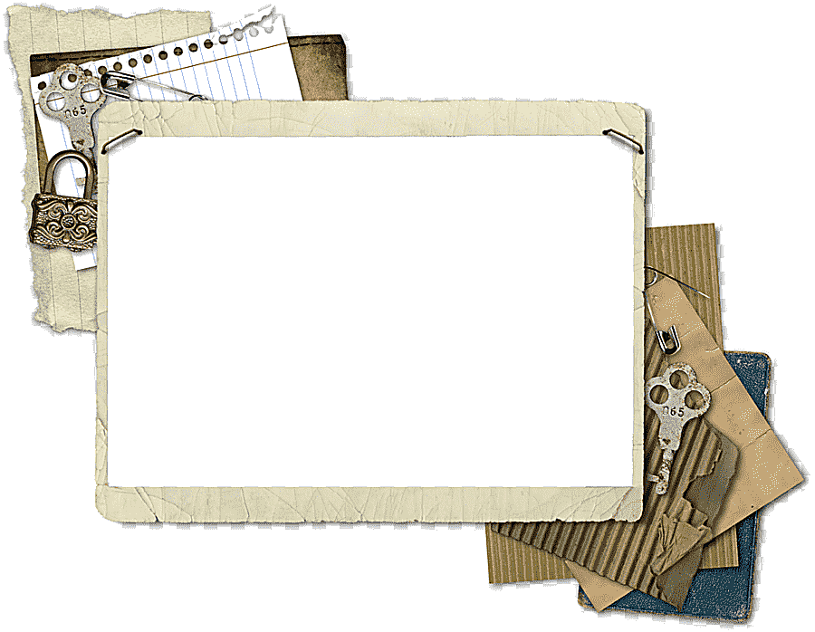 png clipart two gray keys frames paper digital scrapbooking vintage frame s free angle woo