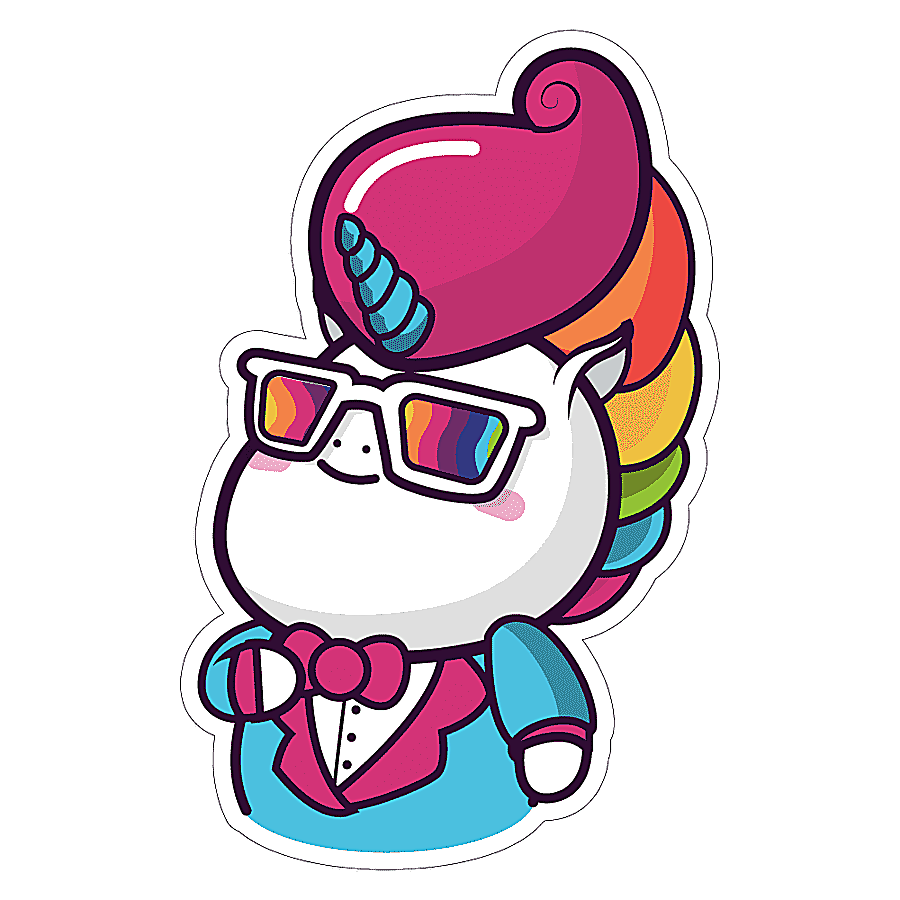 png clipart unicorn illustration unicorn sticker supporter mug telegram unicornio heart fi