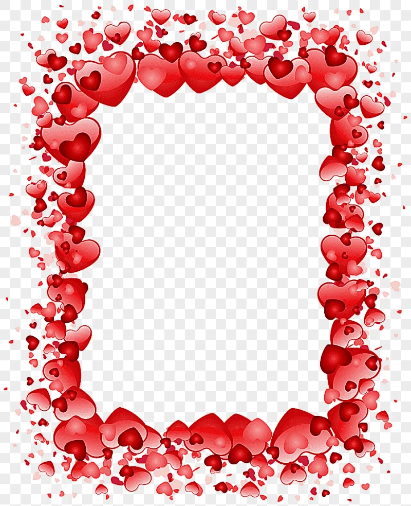 png clipart valentine s day heart valentine s day hearts border red hearts frame love wedd