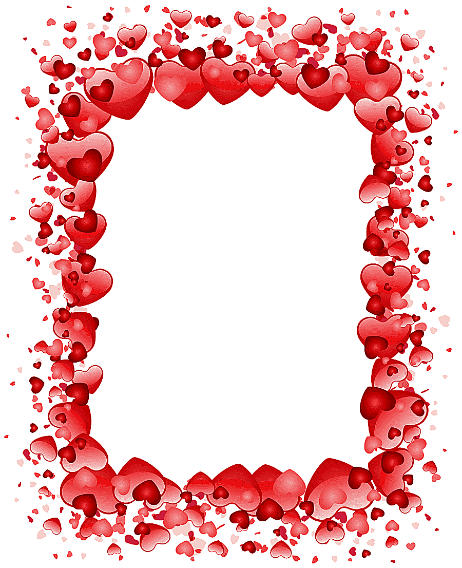 png clipart valentine s day heart valentine s day hearts border red hearts frame love wedd