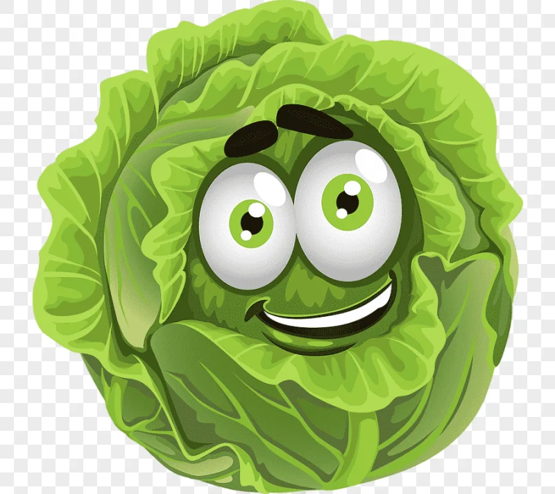 png clipart vegetable cartoon fruit cartoon cabbage cartoon character food