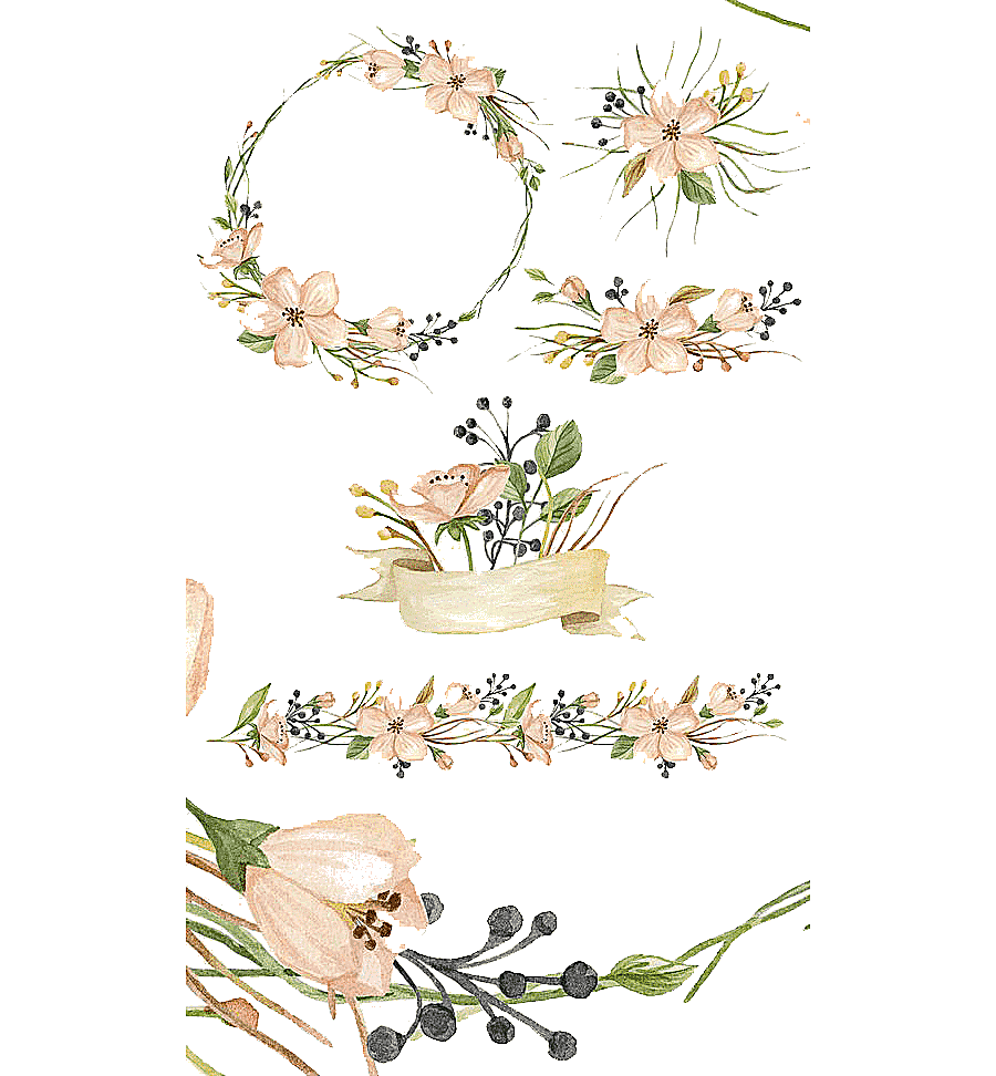 png clipart watercolor painting creative market pink flowers hand painted flowers pink flo